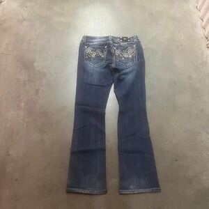 Y2K miss me womens embellished bootcut‎ jp54797b wide leg flare 32